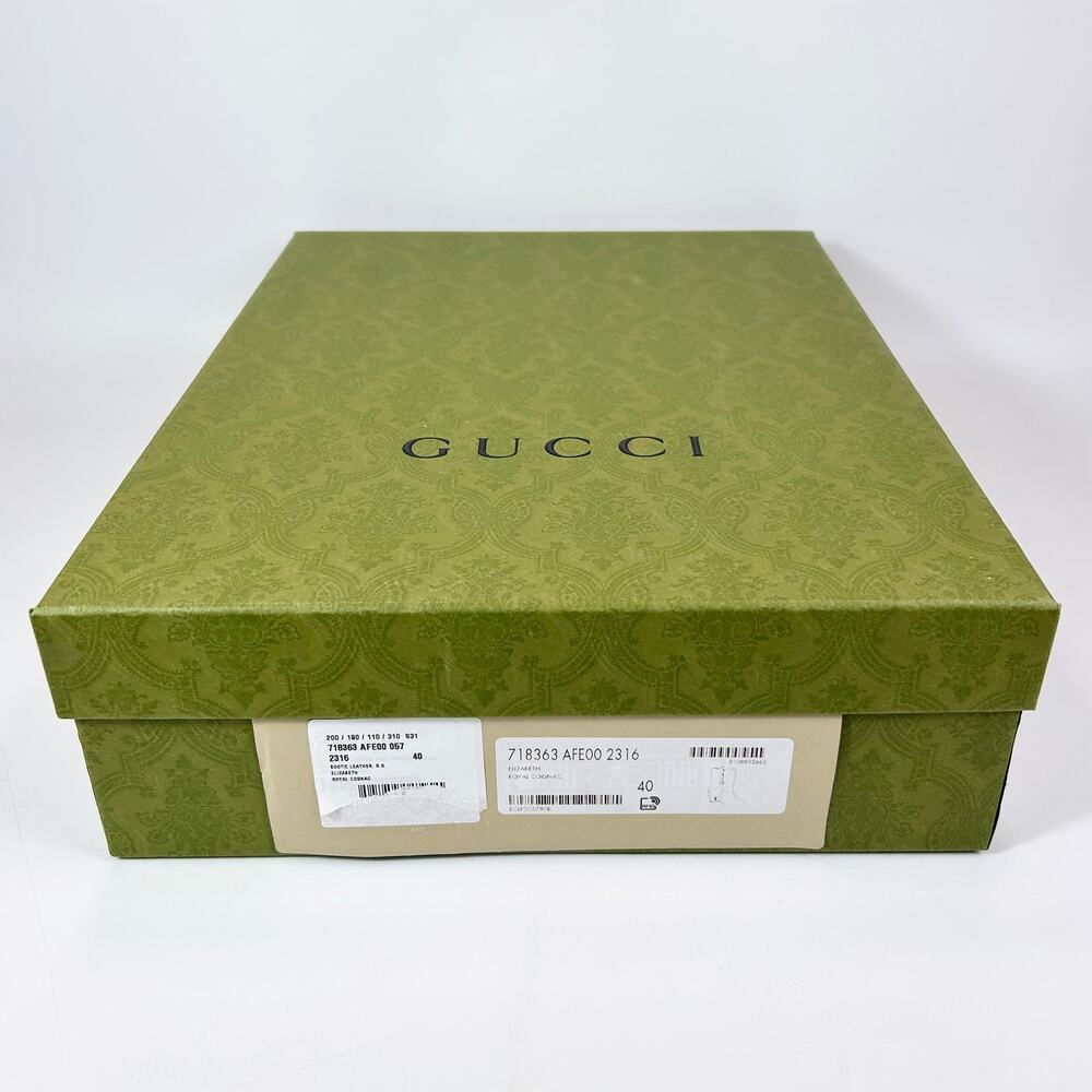 Gucci Tan Leather Ankle Boots - Picture 9 of 9